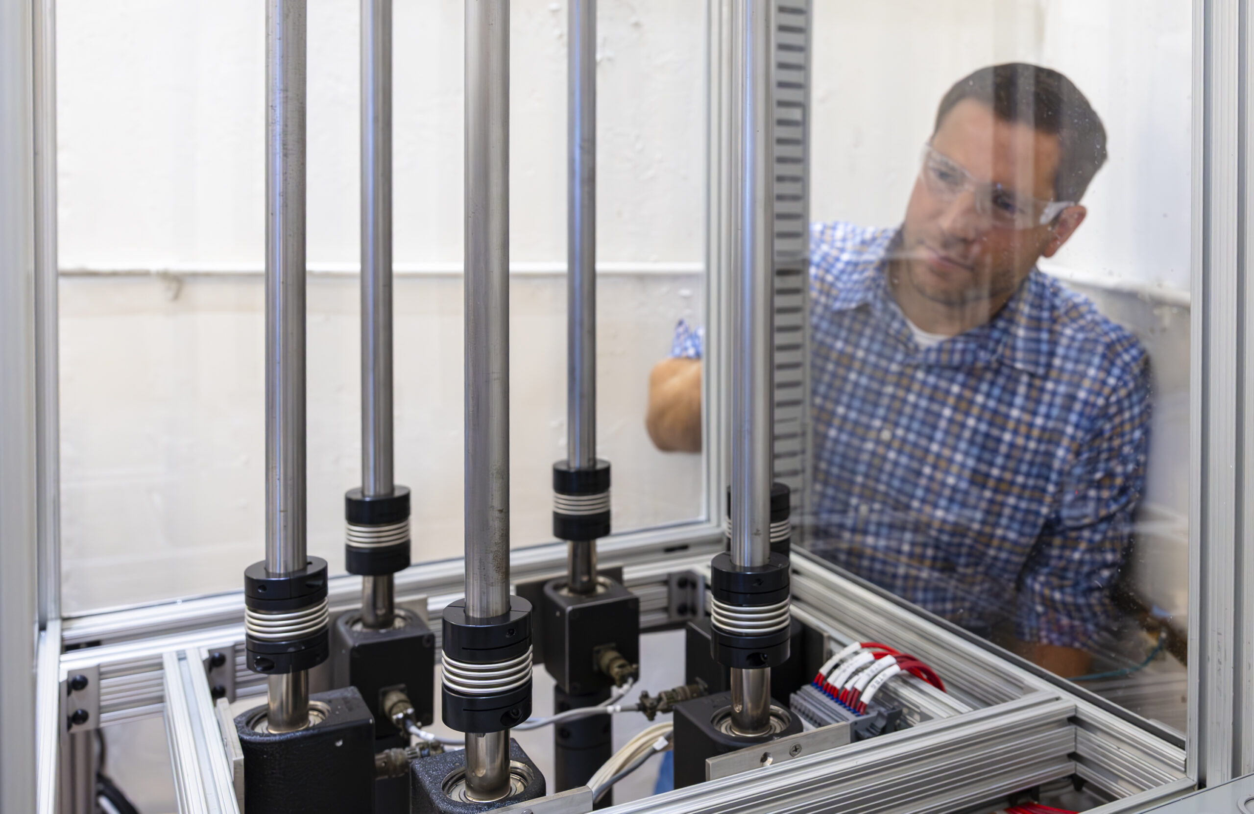 ORNL researcher is looking at ORNL's mock reactor test bed for autonomous controls is shaping the future of space exploration.
