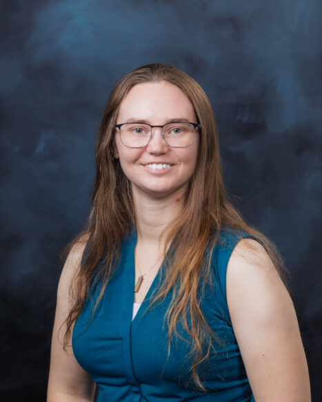 Portrait of Allison Brown, a postdoctoral researcher at Oak Ridge National Laboratory.