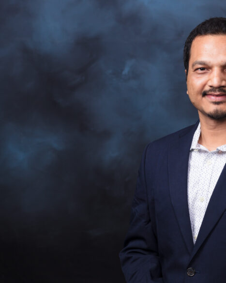 Studio portrait of Soumendra Bhanja at Oak Ridge National Laboratory.