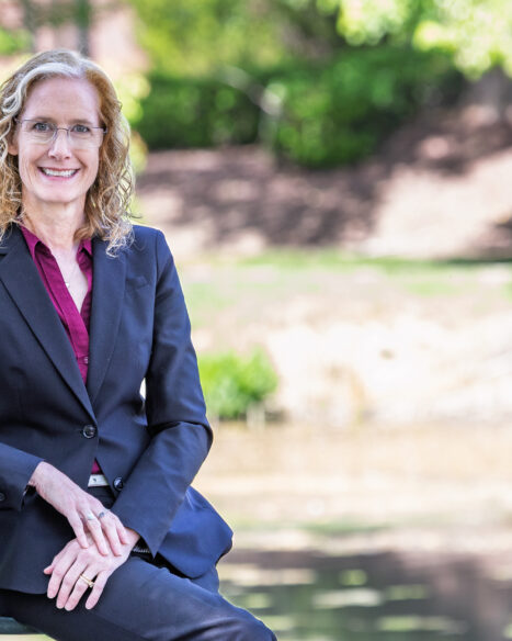 Portrait of Katherine Evans, director of the Office of Institutional Strategy at Oak Ridge National Laboratory.