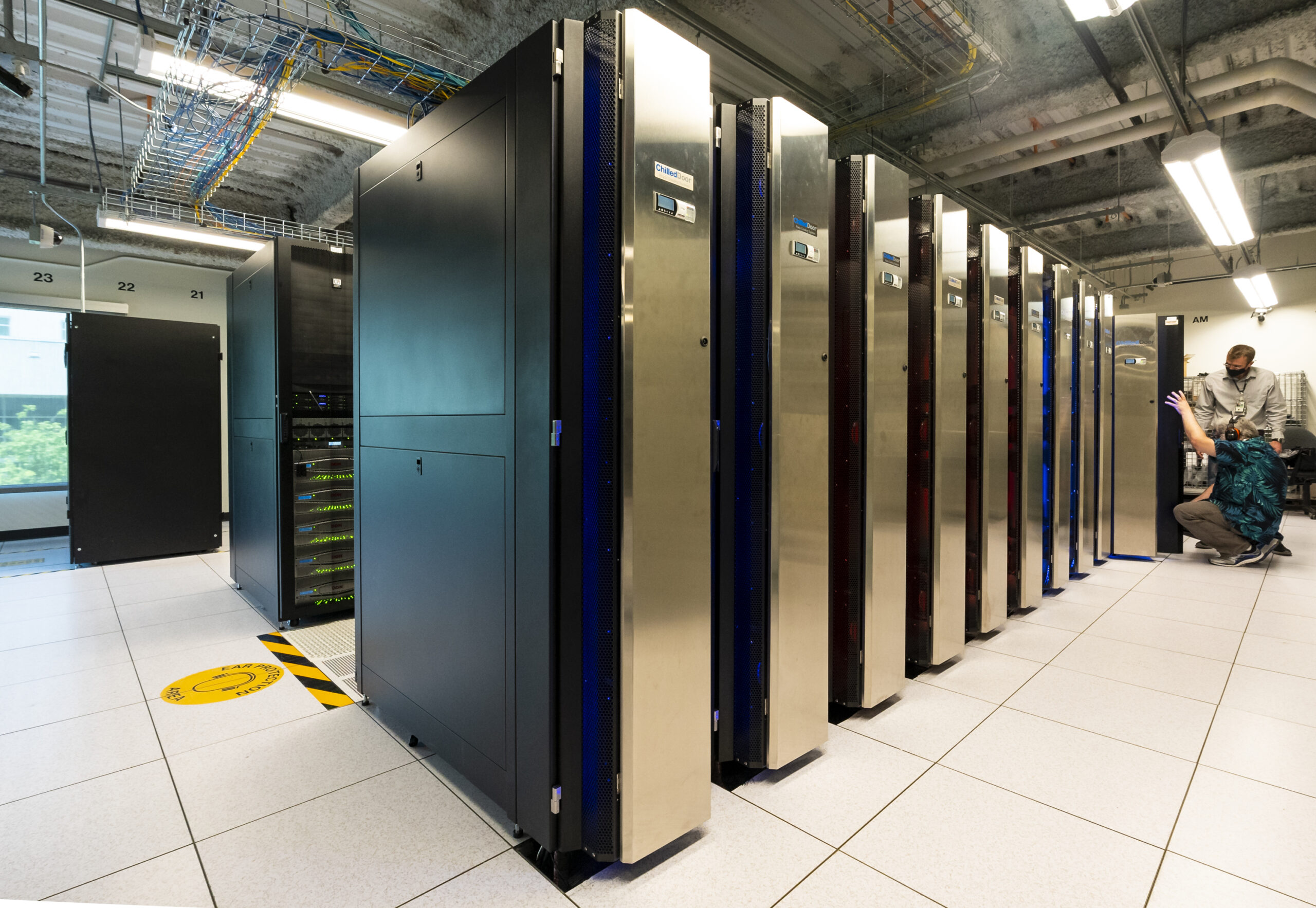 High-performance computer racks