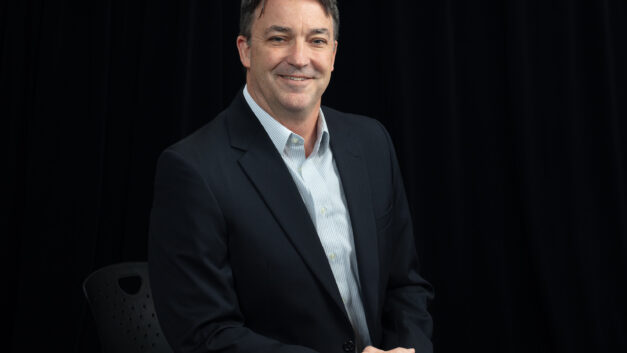 Thomas J. King Jr., Grid Infrastructure Crosscut lead, poses for a studio portrait at Oak Ridge National Laboratory.